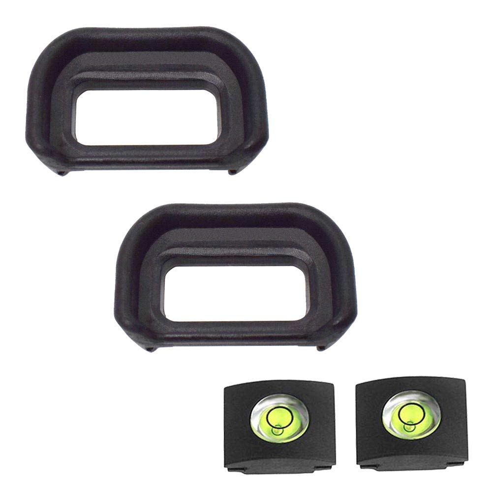 ULBTER Eyepiece Eyecup Viewfinder for Sony Alpha A6600 A6500 A6400 [2 Pack] | FD