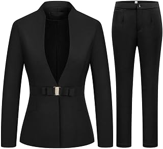 Women's 2 piece Business Professional Pant Suit Set
