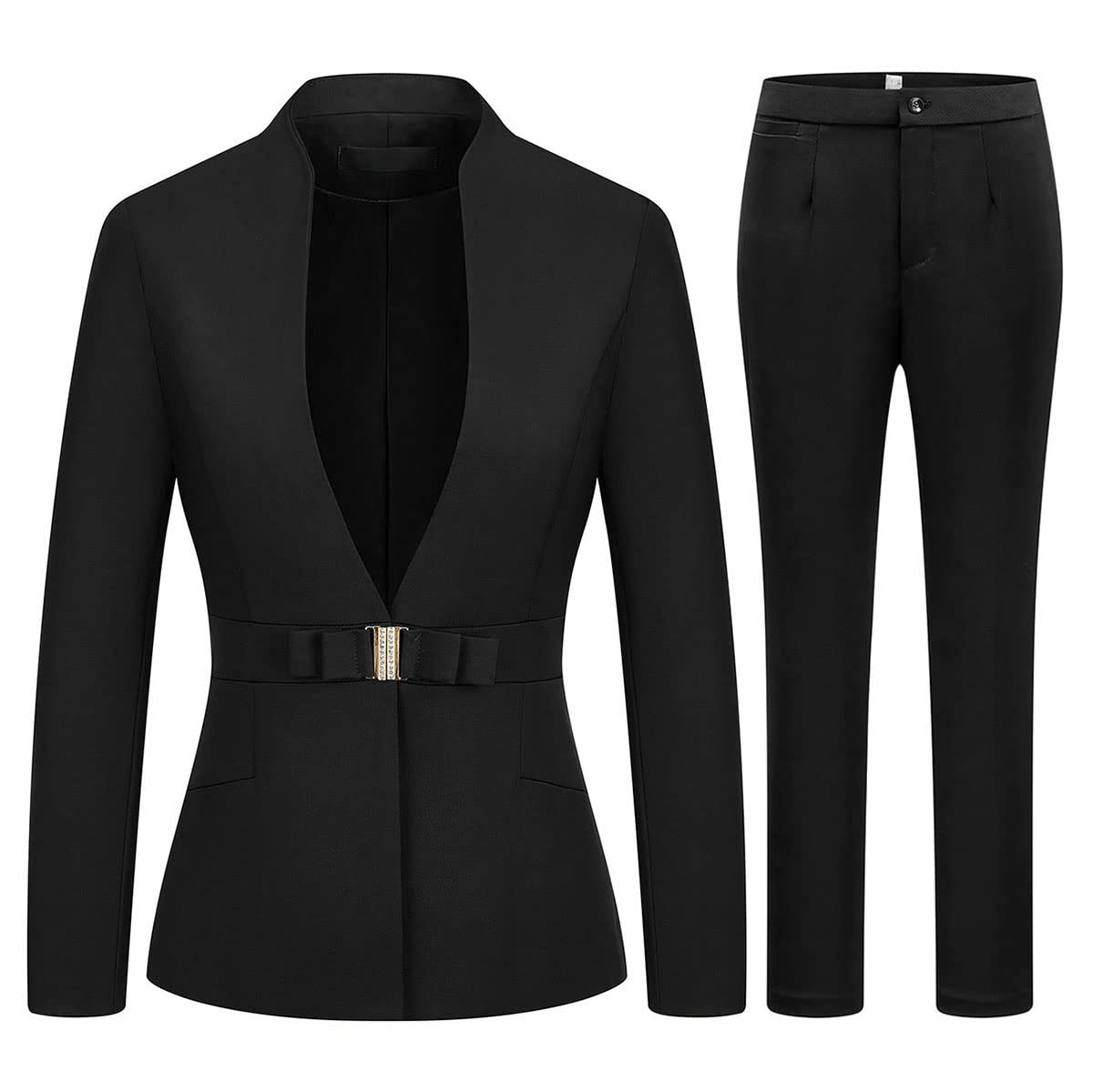 Women's 2 piece Business Professional Pant Suit Set