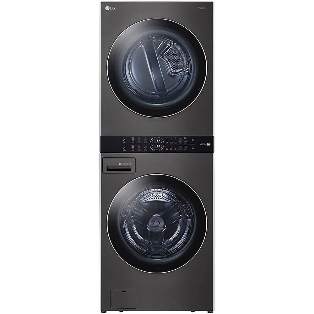 LG WashTower Stacked Smart Laundry Center 4.5 Cu.Ft. Front Load Washer & 7.4 Cu.