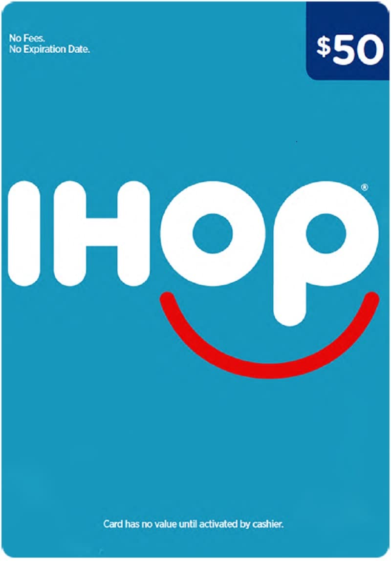 IHOP Physical Gift Card | $50