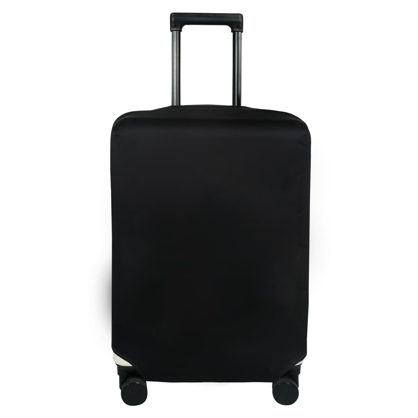 Explore Land Travel Luggage Cover Fits 27-30 inch Case (Black, L) | Washable & H