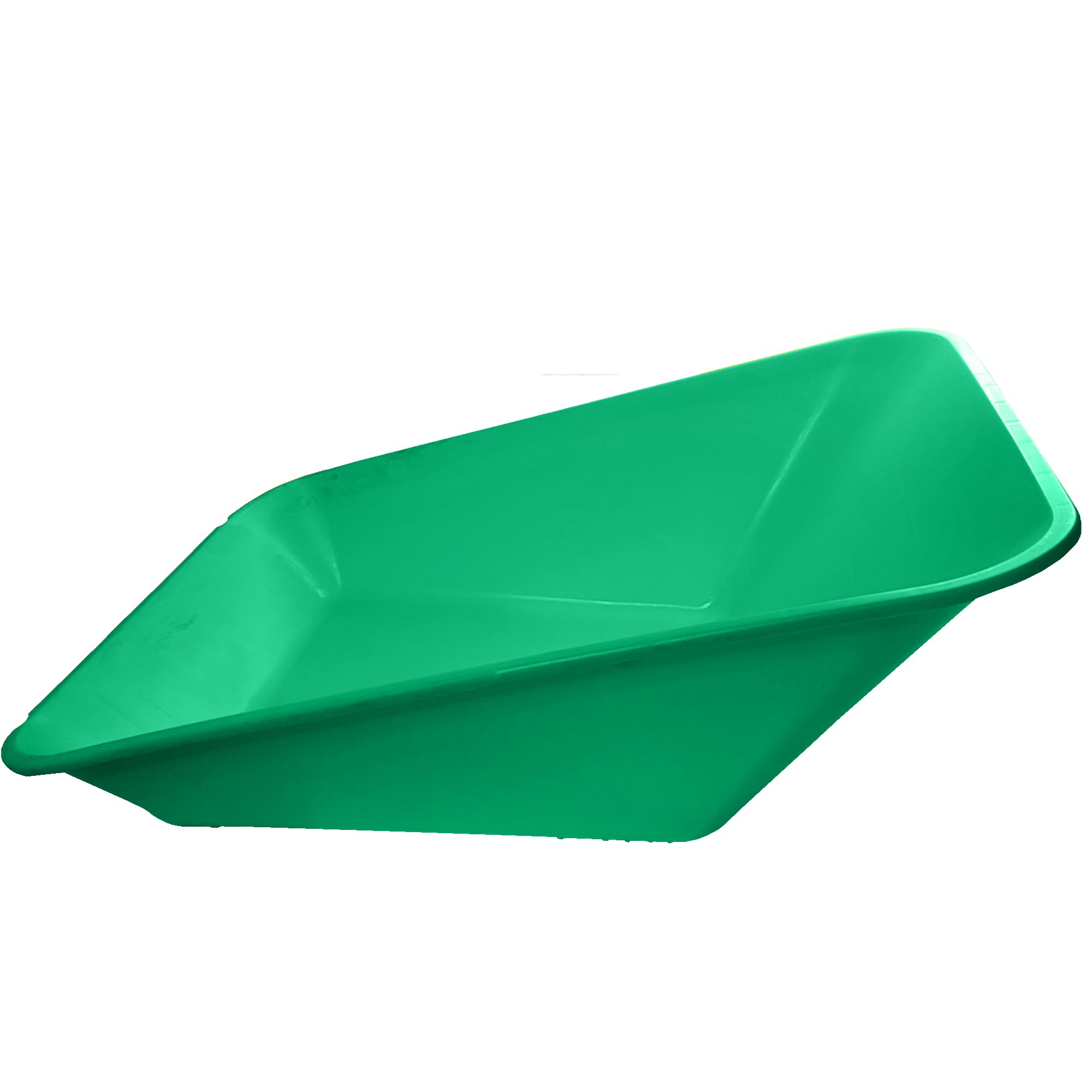 KetoBarrow 85L Wheelbarrow Body Pan - Green - Replacement Wheelbarrow Tray - Pla