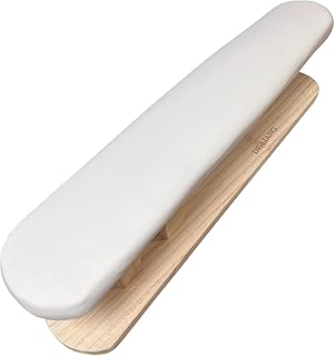 DE-LIANG Padded Chest & Sleeve Tailor Ironing Board Long with Wooden Base for Household Tools, Tailor Dress Forms, Sewing and Tailoring Studio