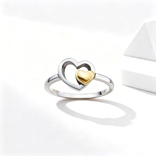 1Pcs Simple and Unique Silver Ring for Women, Elegant Fine Jewelry for Valentine's Day, Birthday, Daily Wear Gift