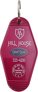 Keychain Hill House Jessica Fletcher Book Club Inspired Key tag