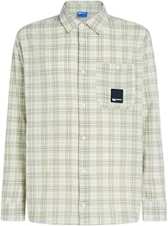 Karl Lagerfeld Jeans mens regular check shirt