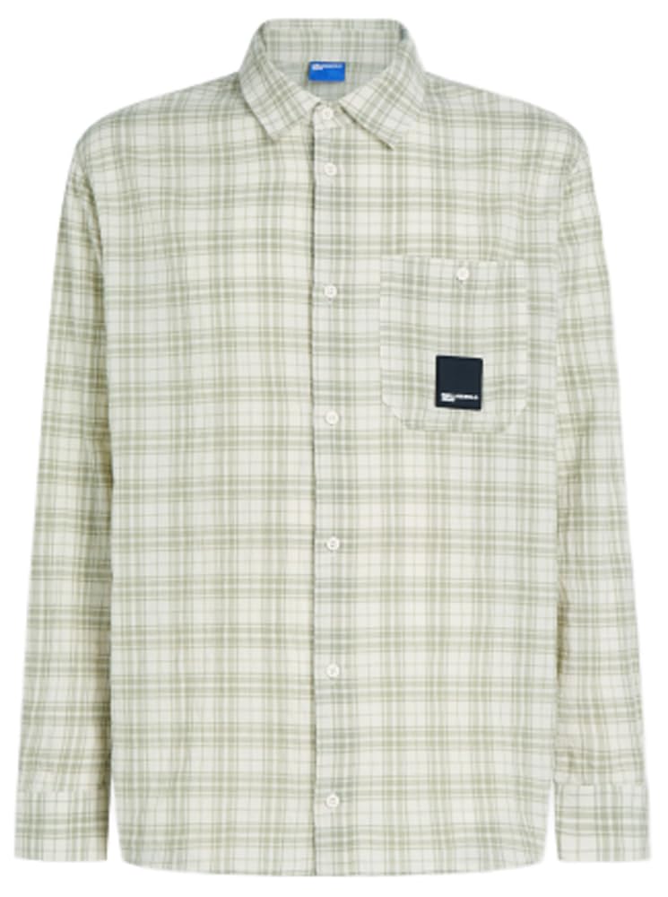 Karl Lagerfeld Jeans mens regular check shirt