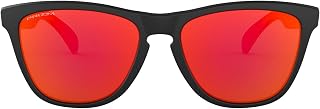 Oakley Men's Oo9245 Frogskins Low Bridge Fit Square Sunglasses