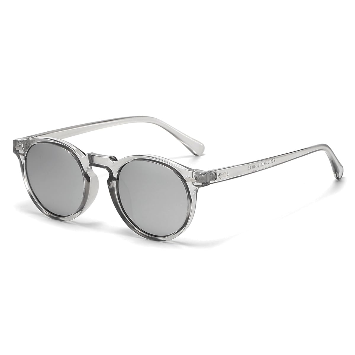 Vintage Polarized Round Sunglasses for Men Women UV400 Protection