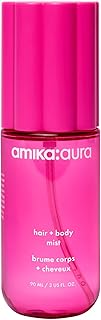 amika: aura hair and body mist | pink grapefruit, juicy apricot + warm vanilla