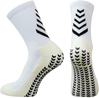 Mens Non Slip Football Socks Hospital Yoga Training Socks Pair