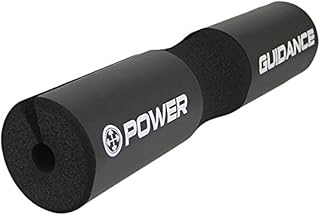 POWER GUIDANCE Barbell Squat Pad - Neck & Shoulder Protective Pad - Great for Squats, Lunges, Hip Thrusts, Weight Lifting & More - Fit Standard and Olympic Bars Perfectly