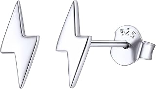 ChicSilver 925 Sterling Silver Stud Earrings for Women, Hypoallergenic
