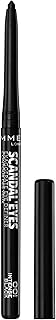 Rimmel London Scandaleyes Exaggerate Eye Definer, 001 Intense Black, 0.35g