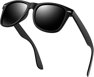 KANASTAL Polarized Sunglasses Men and Women Retro Fashion Sunglasses Rectangular Vintage Classic Sunglasses 100% UV400 Protection Lightweight for Driving Travel