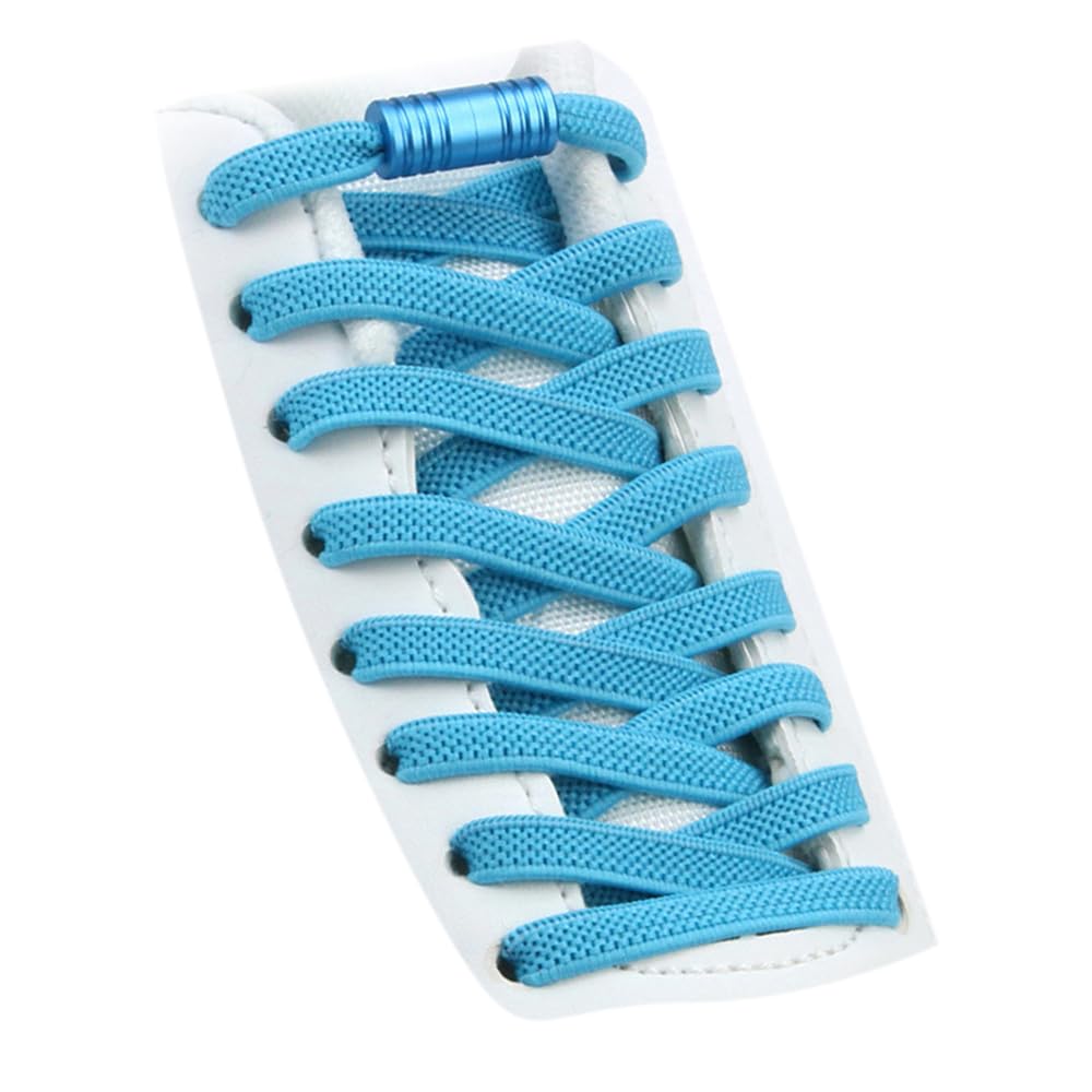 3 Pairs Elastic No Tie Shoelaces for Adults and Kids - Running Walking Sneakers 
