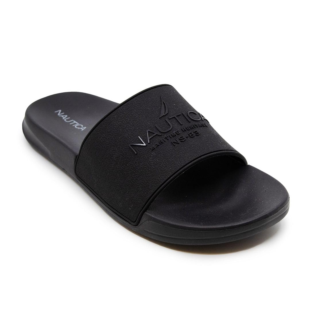 Nautica Men's Athletic Slide Comfort Sandal