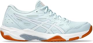 ASICS Gel Rocket 11 Men's Volleyball Shoes, 8.5, White/Pure Silver