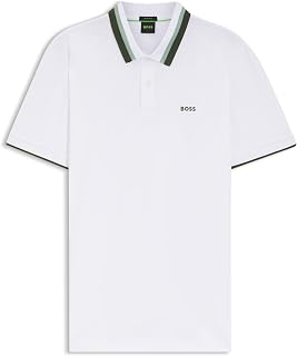 BOSS Men's Paddy AP Heritage Polo Paddy Active Contrasting Stripes