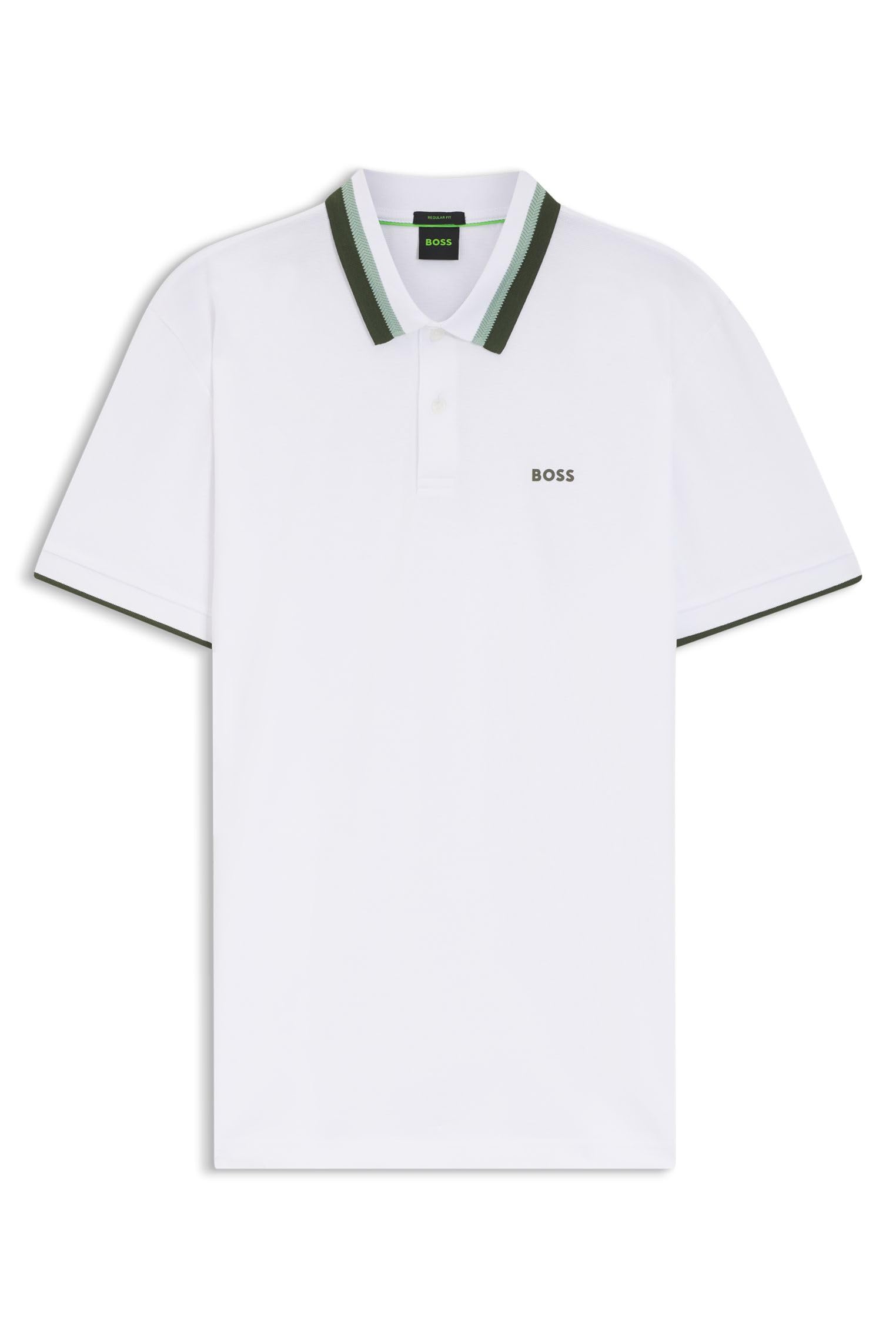 BOSS Men's Paddy AP Heritage Polo Paddy Active Contrasting Stripes