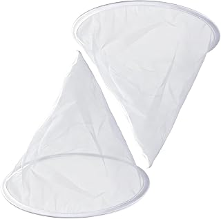 Gearmax 2 Pcs Honey Filter Strainer Net,Honey Filter Cone Net Beekeeping Honey Filter Honey Beekeeping Sieve Beekeeping Strainer for Honey Processing/Extraction and Filter