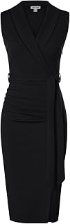 GRACE KARIN Women's Bodycon Midi Dress Sleeveless Top Vest Wrap Casual Work Dresses for Office