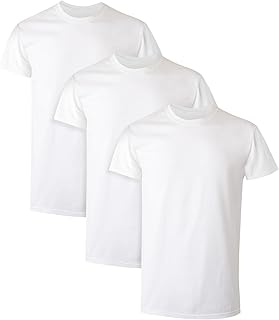 Hanes Men's Tagless Cotton Crew Undershirt – Multiple Packs and Colors