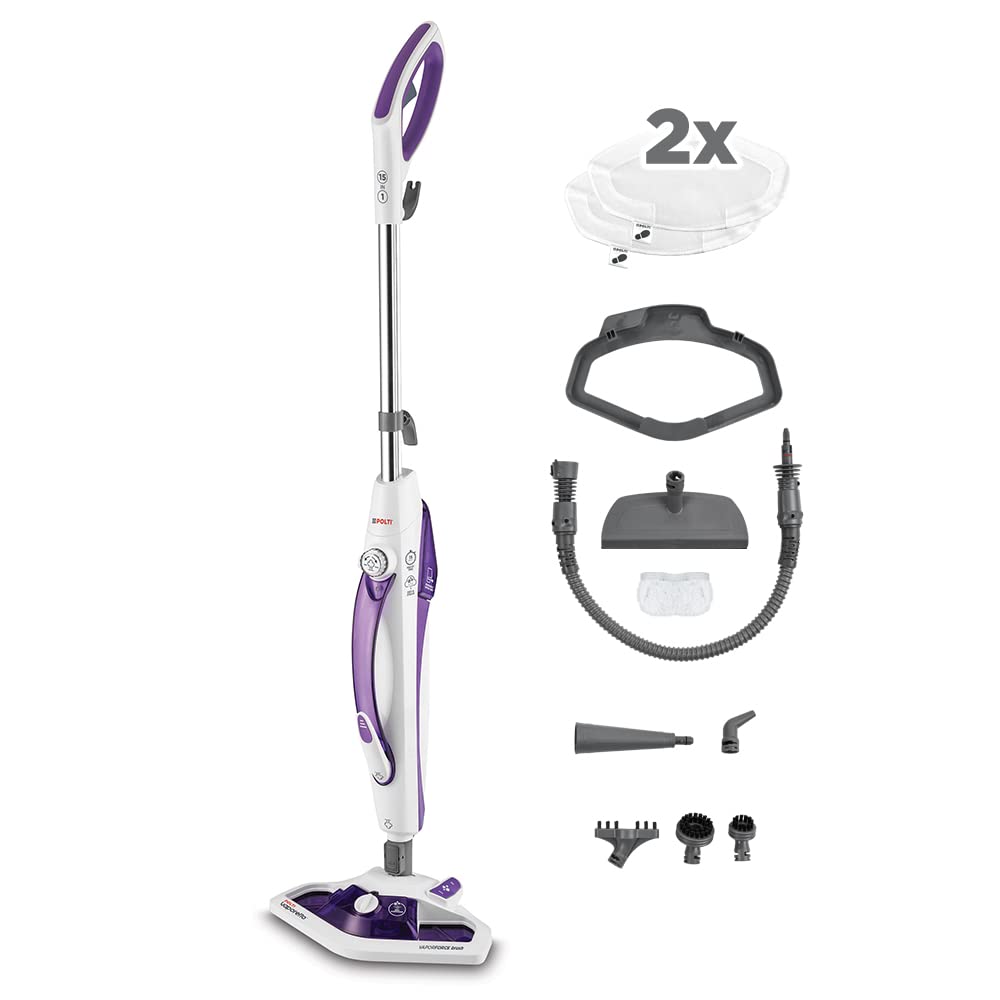Polti Vaporetto SV440 Double, 2-in-1 Steam Mop with Portable Cleaner