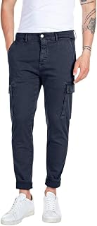 Replay Men's Cargo Trousers Joe Regular Fit Made of Comfort Cotton