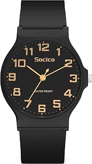 SOCICO Kids Analog Watch 30M Waterproof for Boys & Girls 5-16 years old | | Easy Read Dial | Teaching Time | Sports Style | Light Weight | Soft Silicone Band | Birthday Gift for Children| Outdoor
