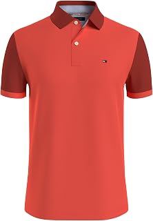 Tommy Hilfiger Men's Short Sleeve Polo Shirt in Custom Fit