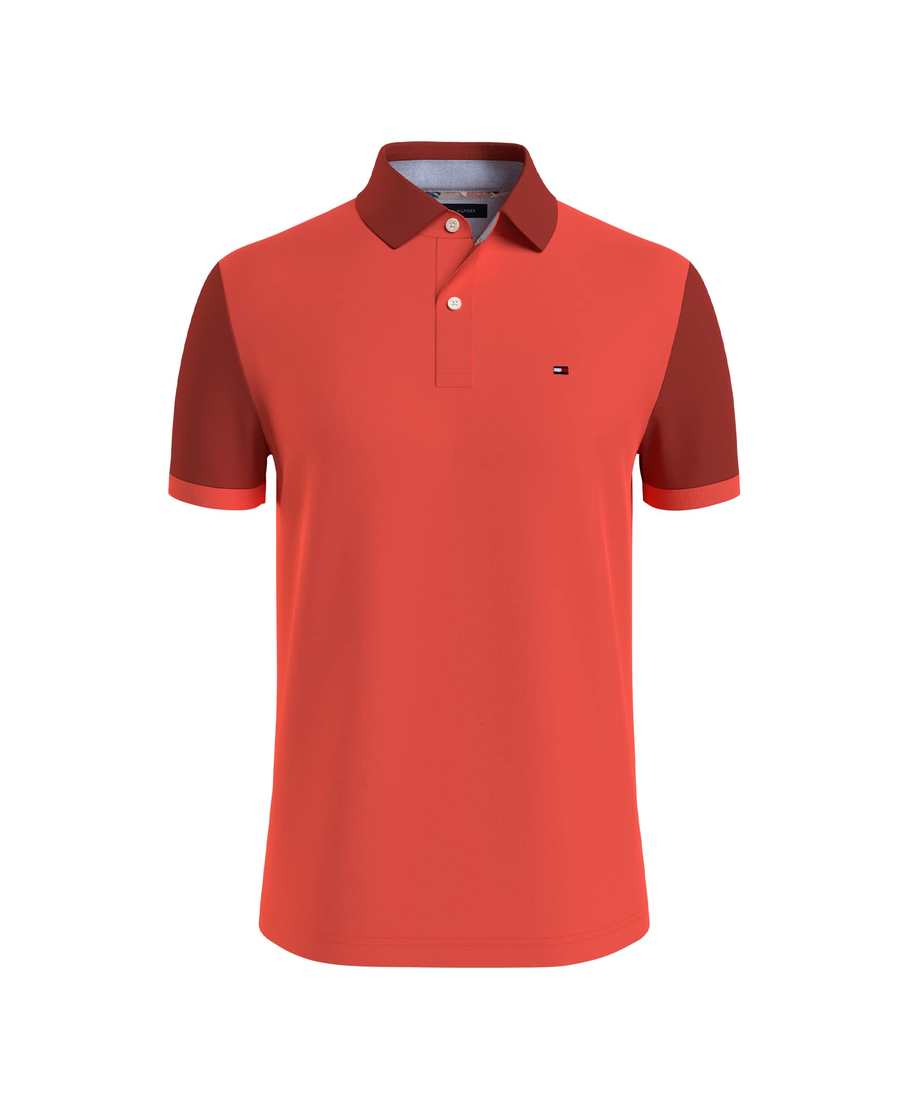 Tommy Hilfiger Men's Short Sleeve Polo Shirt in Custom Fit