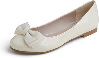 Feversole Women's Fashion Round Toe Ballet Flat