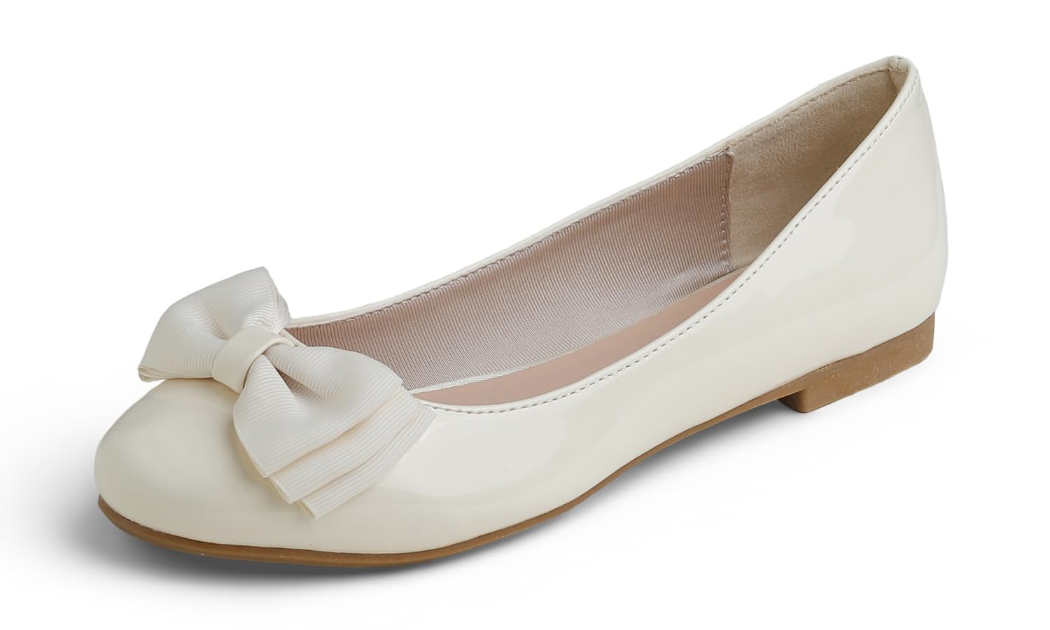 Feversole Women's Fashion Round Toe Ballet Flat