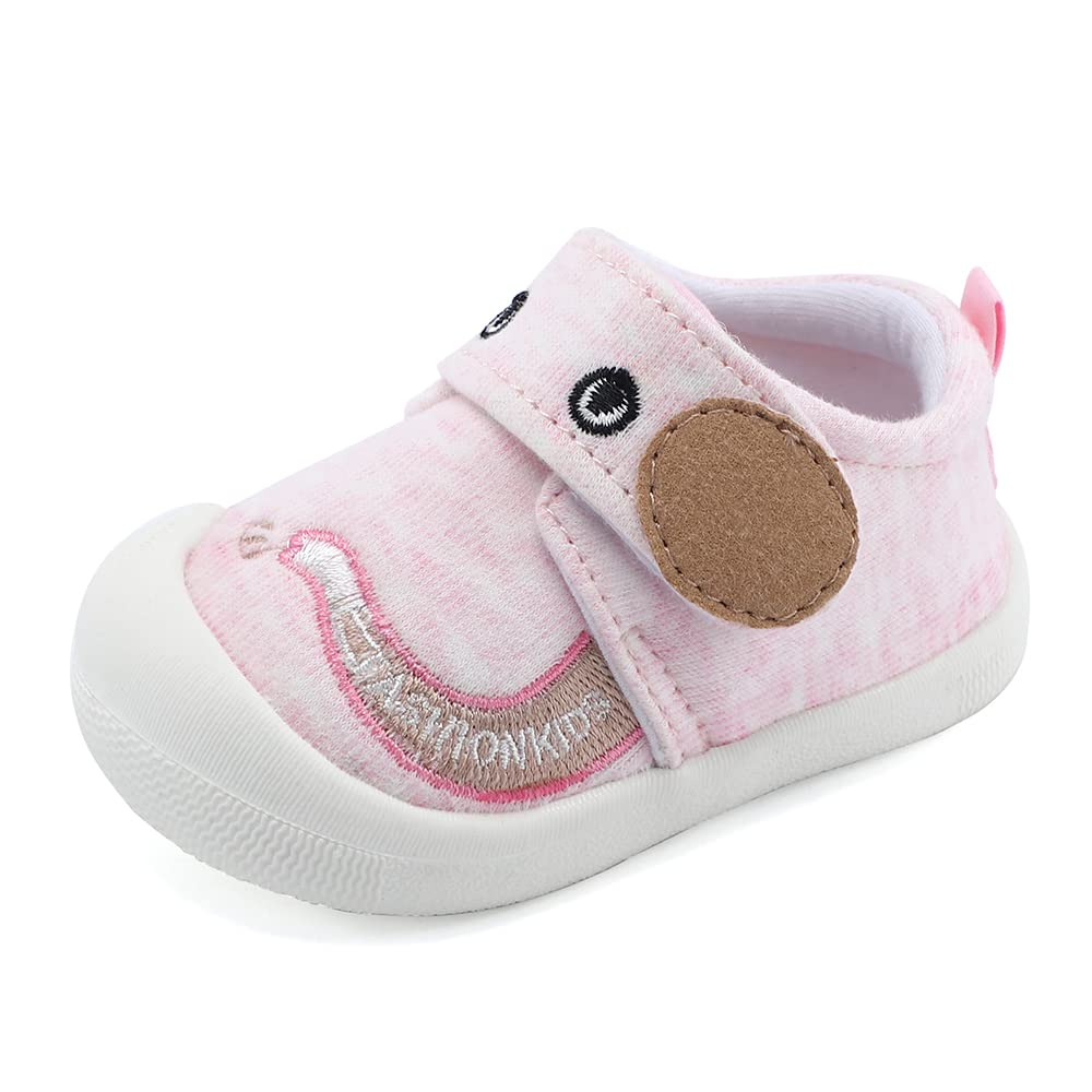MASOCIO Baby Girl Boy First Steps Baby Shoes Rubber Sole Non-Slip
