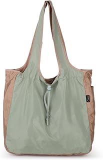 Senteria Foldable Drawstring Eco Bag, Large Capacity, Stylish, Durable, Water-Repellent, Lightweight, Unisex, Shopping Bag, Foldable, Large, Reusable, Convenient Store, Tote, Durable, Compact