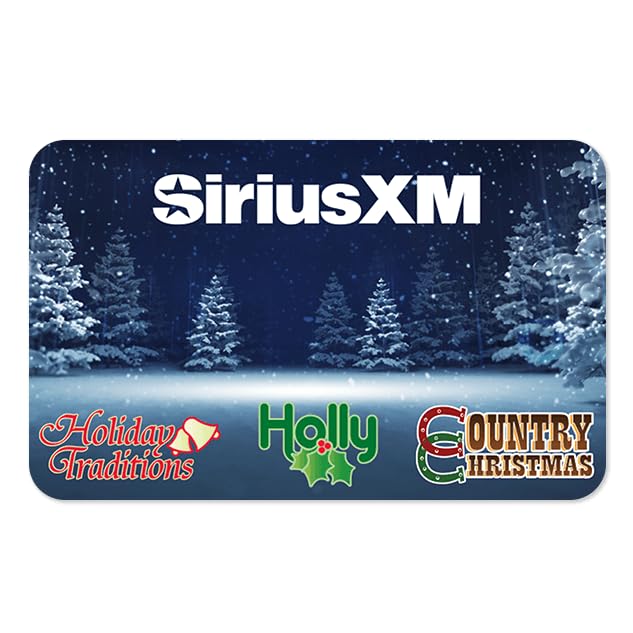 SiriusXM eGift Card | Choose from Multiple Designs