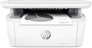 HP Laserjet MFP M140w Wireless Monochrome All-in-One Printer, Copier, Scanner, Phone, Tablet, for Home, Office Use, Easy Setup, Auto-On/Off Technology Compact White 7MD72F (Renewed)