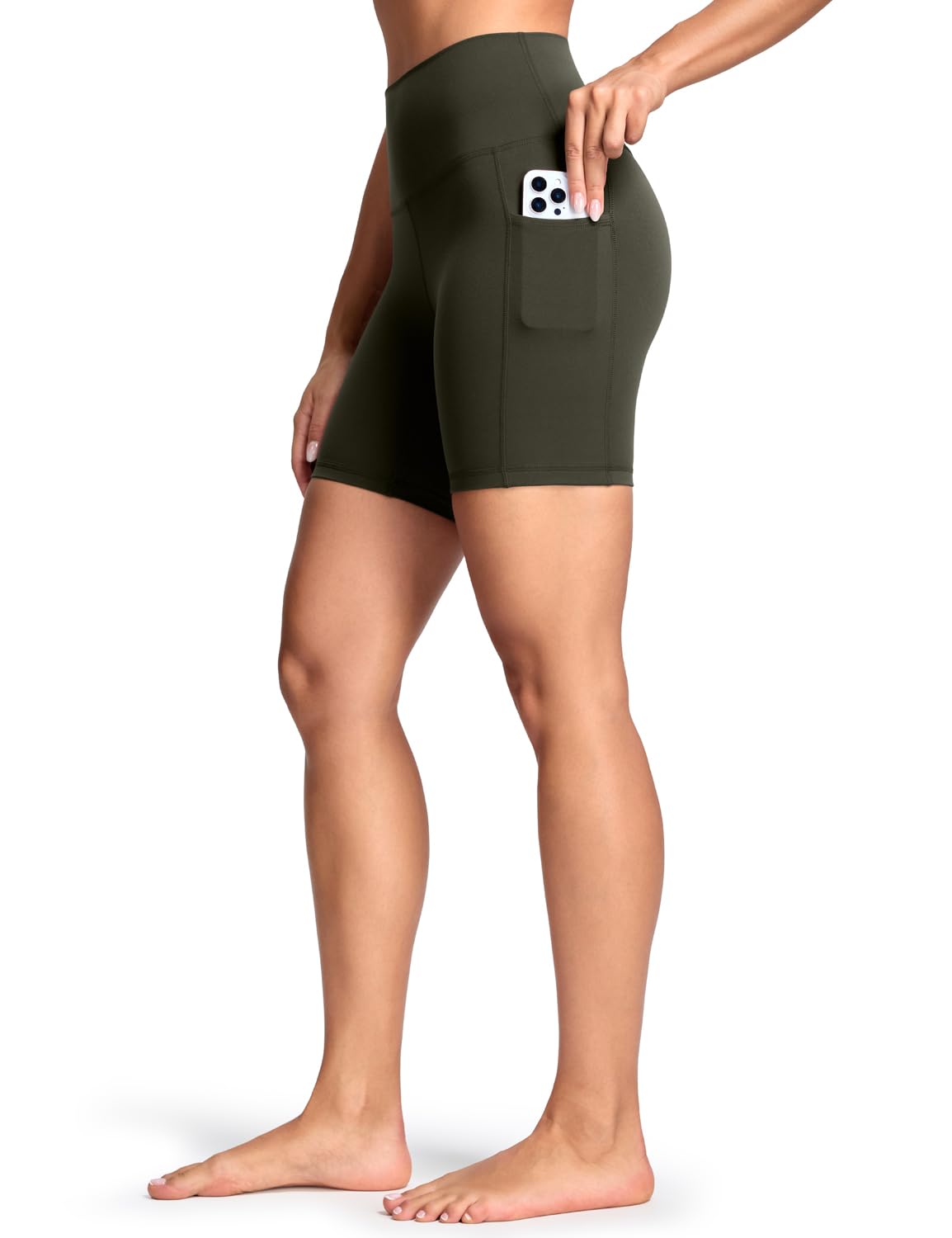 HeyNuts Workout Pro Biker Shorts with Pockets 4"/ 6"