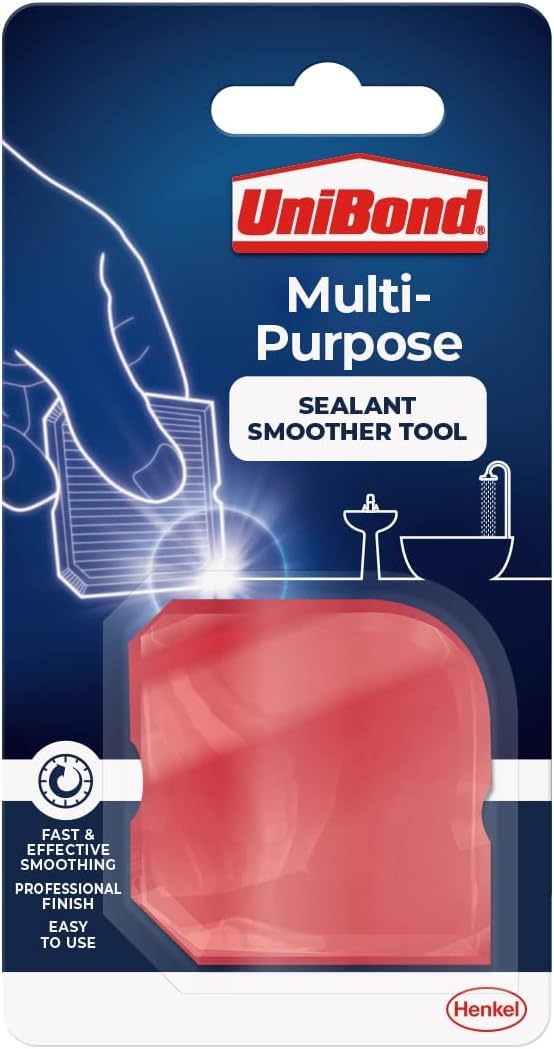 UniBond Sealant Finishing Tool, Silicone Smoother for Wall & Floor | Multi-Purpo