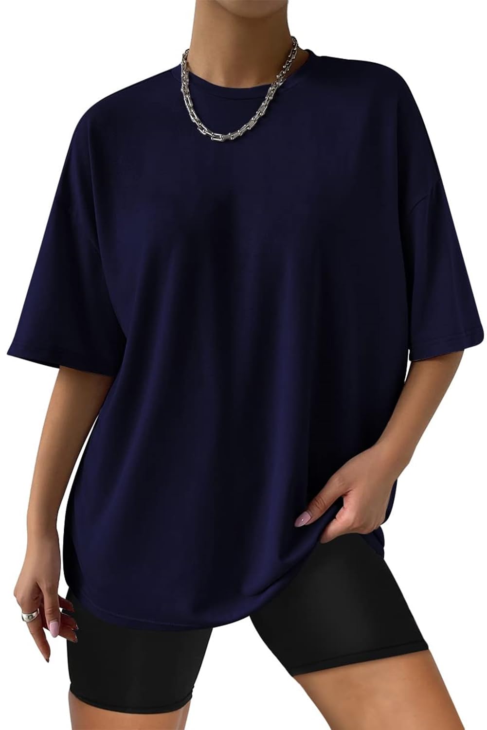 Women's Summer Loose Oversized Short Sleeve T-Shirt