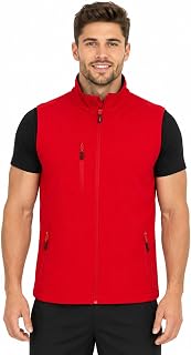 BWOLF Grin Softshell Men's Outdoor Softshell Vests for Men Work Vest Softshell Men's Lined