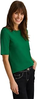 Cecil Women's Basic Ribbed T-Shirt