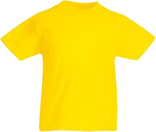 Fruit of the Loom - Children's T-Shirt, Yellow