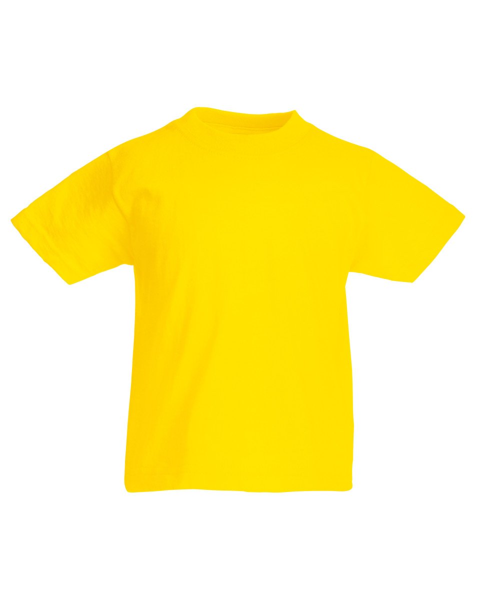 Fruit of the Loom - Children's T-Shirt, Yellow