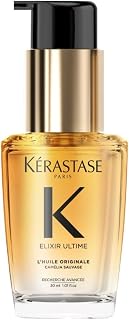 Kerastase Elixir Ultime Refillable Oil – For Shine &amp; Hydration | Hydrates and smoothes, adds shine, wild camellia, sandalwood and freesia fragrance, strengthens