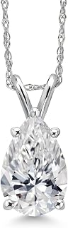 Gem Stone King 1-5 Ct IGI Lab Diamond Pendant