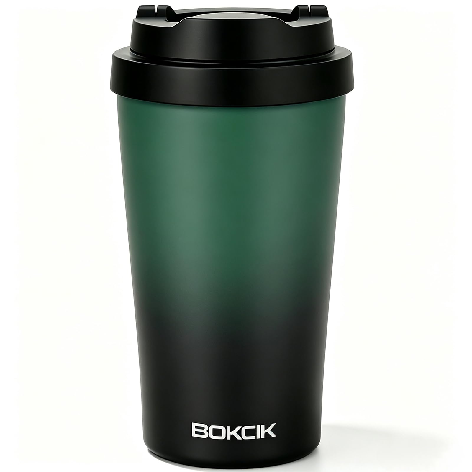 316 Sainless Steel Insulated Coffee Travel Mug 400ml with Push Button Lid