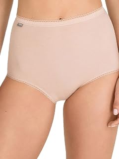 Playtex Pack of high panties comfortable stretch cotton; invisible and feminine x3